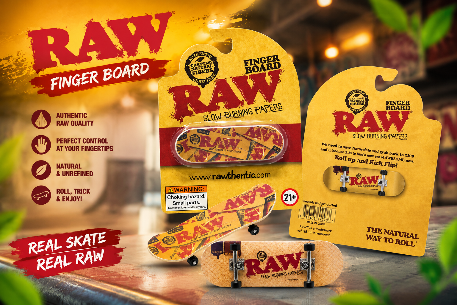 Raw Finger Board 1CT  product image