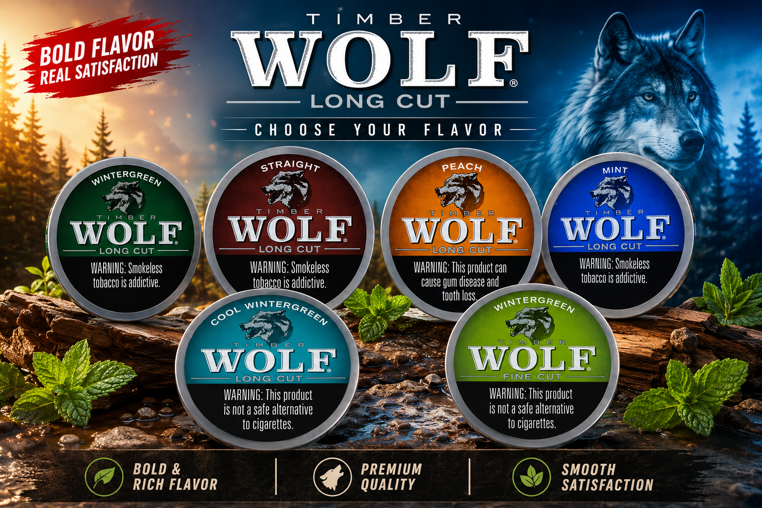 Tob Snuff Timber Wolf 5CT (C18) product image