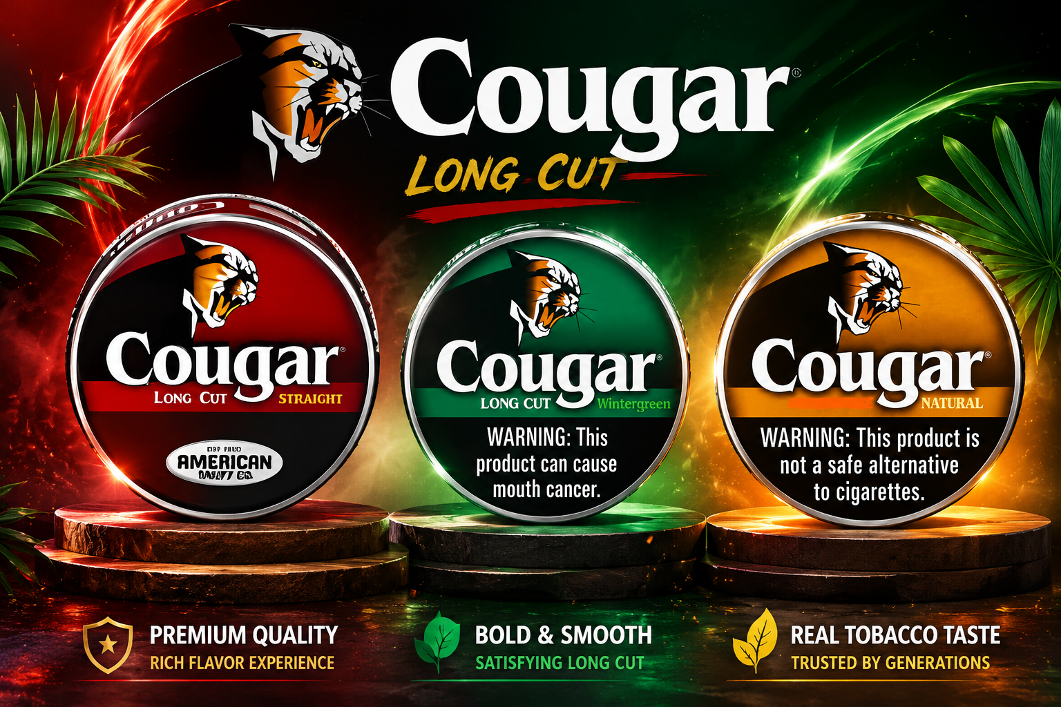 Tob Snuff Cougar 5CT Can (C18) product image