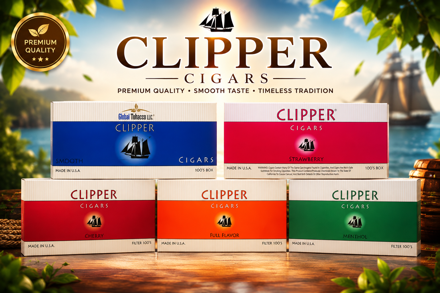 CGR Clipper Cigars 200CT (C30) product image