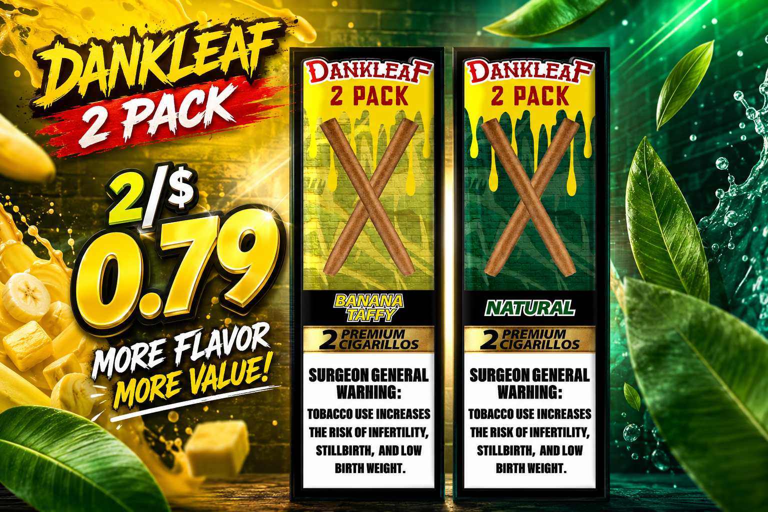 CGR Dankleaf 2/$0.79 30CT (C15) product image