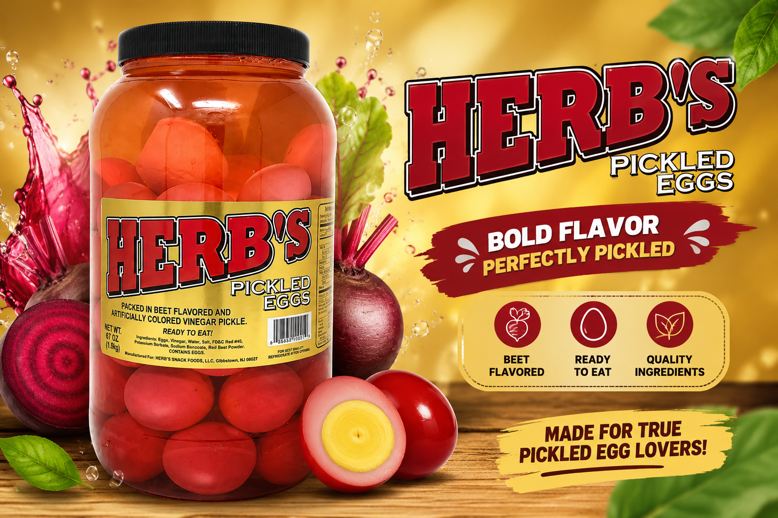 Herbs Red Egg 10/Jar 1CT (C12) product image