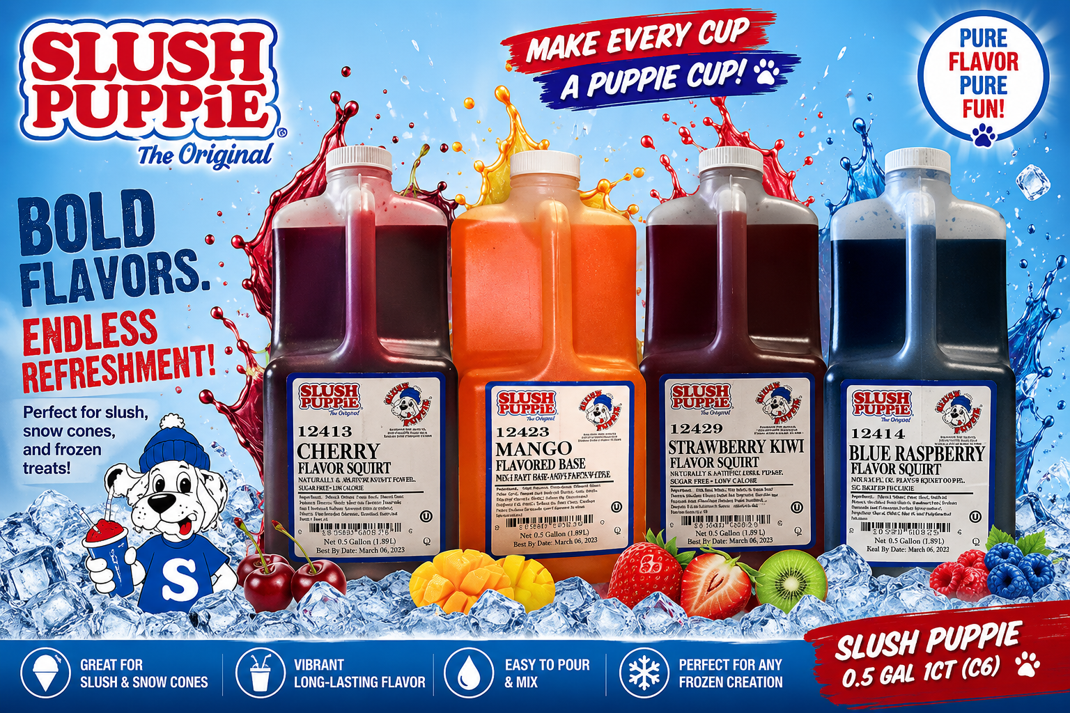Slush Puppie 0.5 Gal 1CT (C6) product image