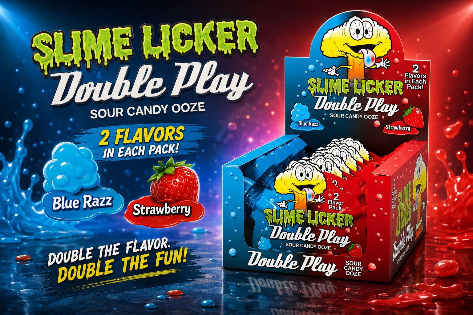 Slime Licker  Bags 1Ct 2/Pk 4OZ (C7) product image