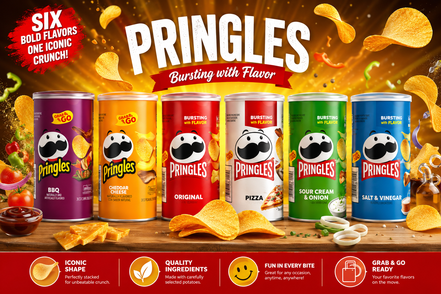 Pringles 2.5OZ Medium 1CT (C12) product image