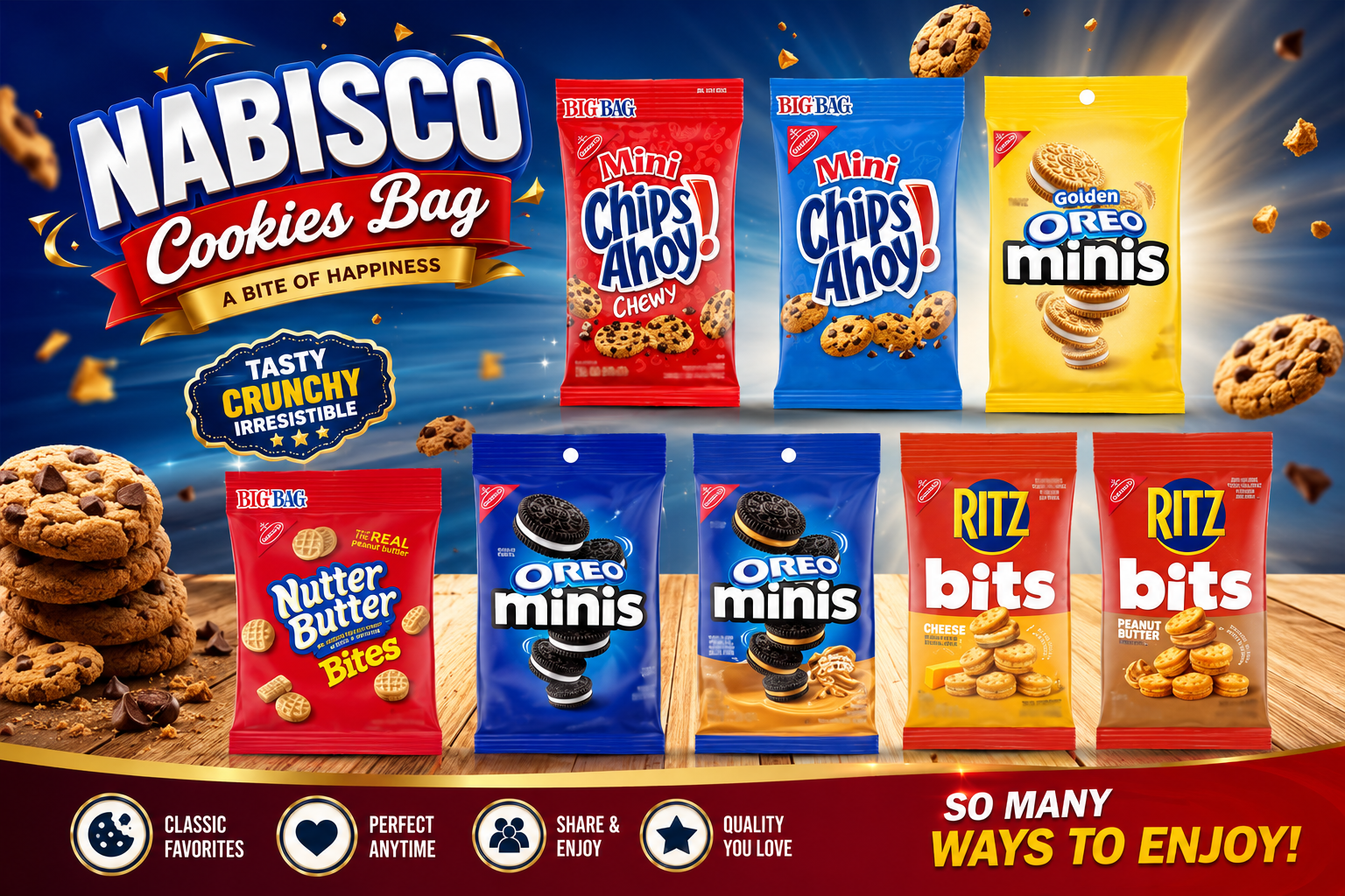 Nabisco Cookies Bag 3OZ - 1CT product image