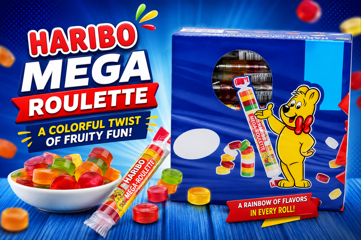 Haribo Roulette Mega 1.58OZ 24CT (C8) product image