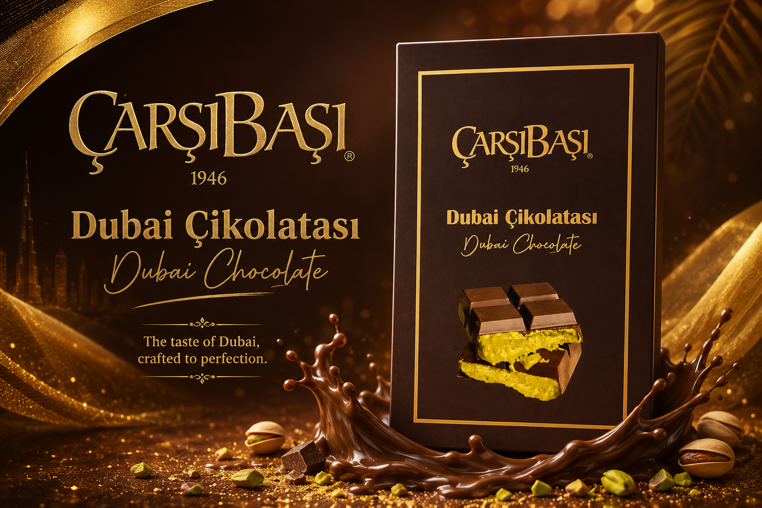Carsibasi / Luxe Dubai Chocolate 70G 1Ct (C120) product image