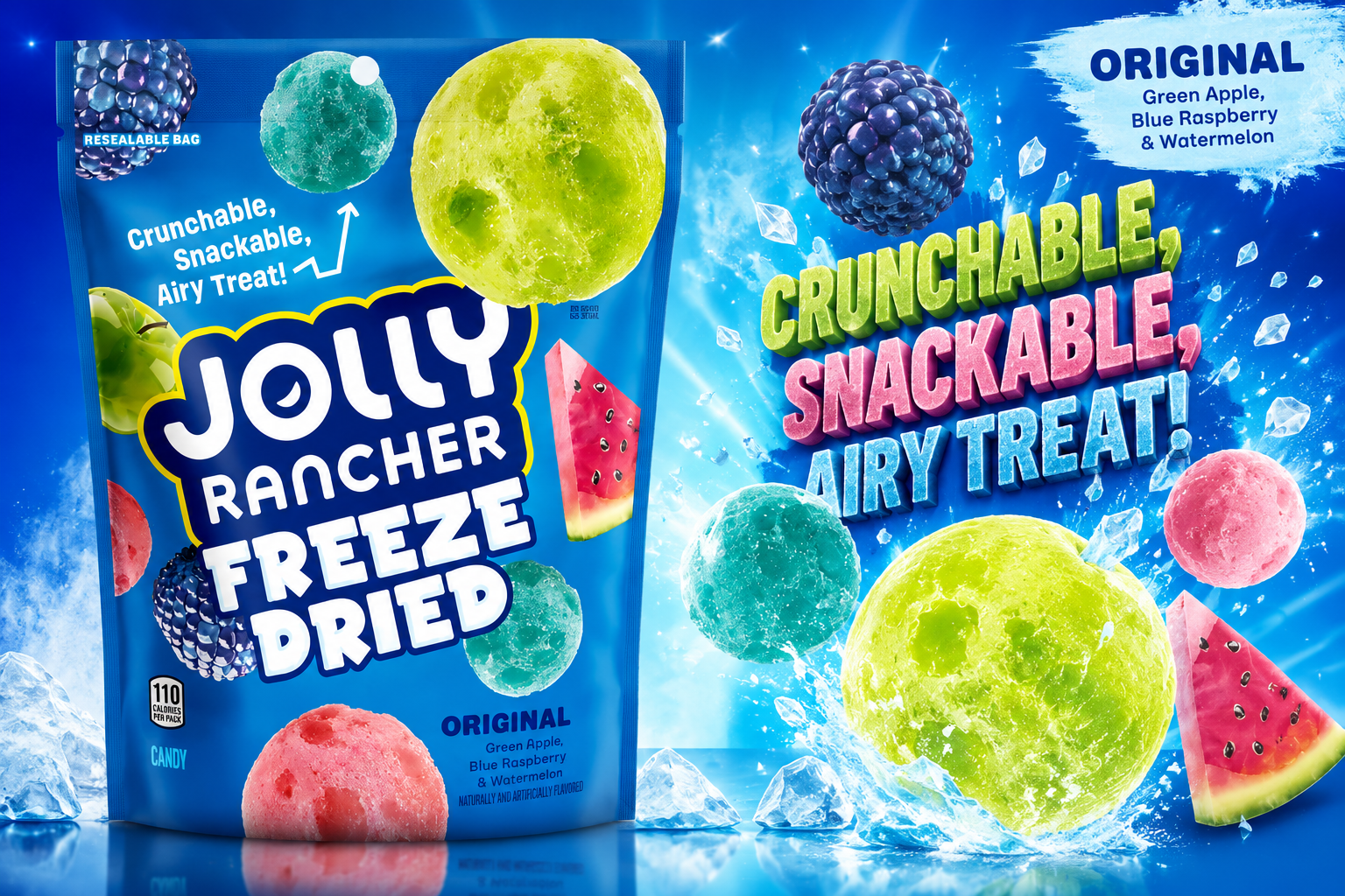 Peg Bag Jolly Rancher Freeze Dried Original 3.1OZ 1CT (C8) product image