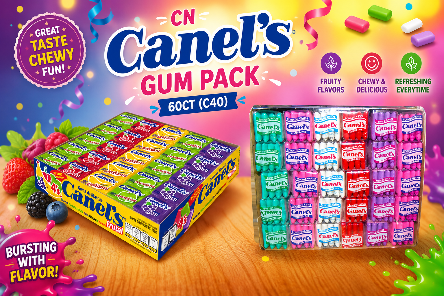 CN Canel's Gum Pack 60CT (C40) product image