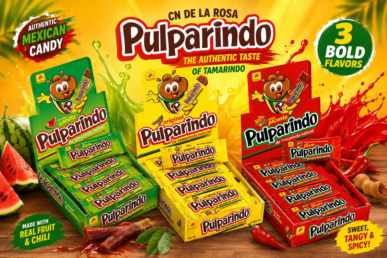 CN De La Rosa Pulparindo 10OZ 20CT (C16) product image