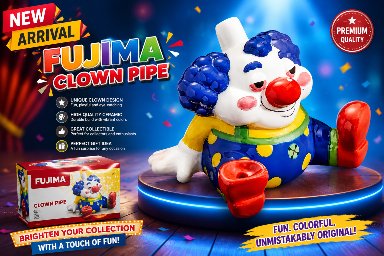 Fujima Clown Pipe 1CT (C36) C product image