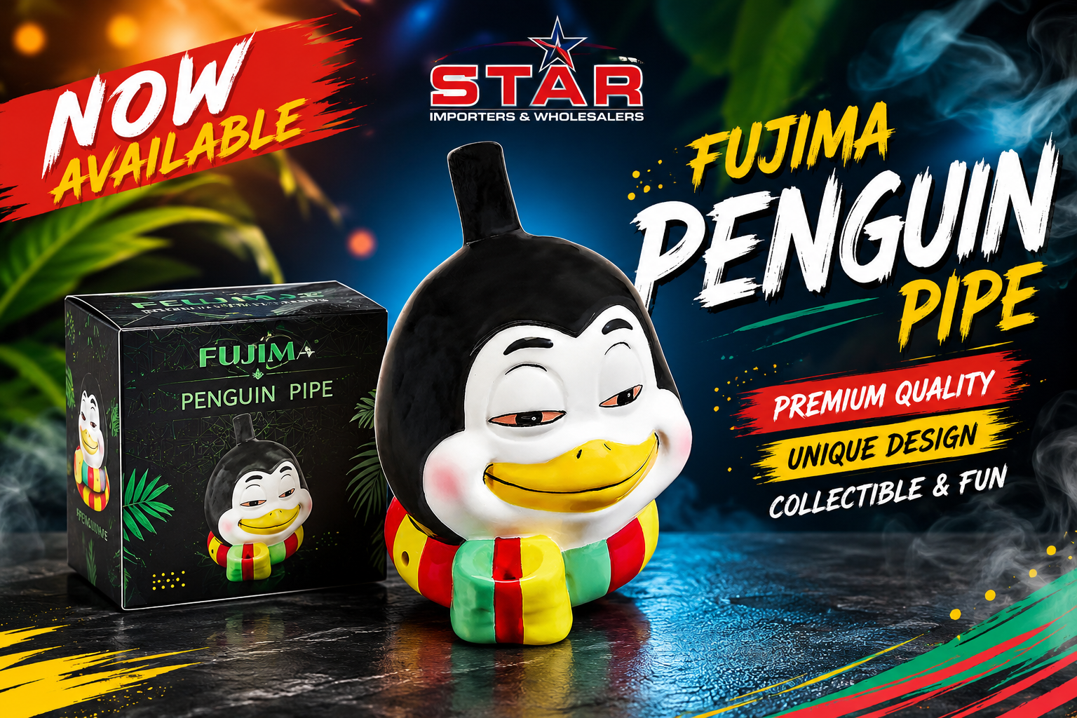 Fujima Penguin Pipe 1CT (C24) C product image