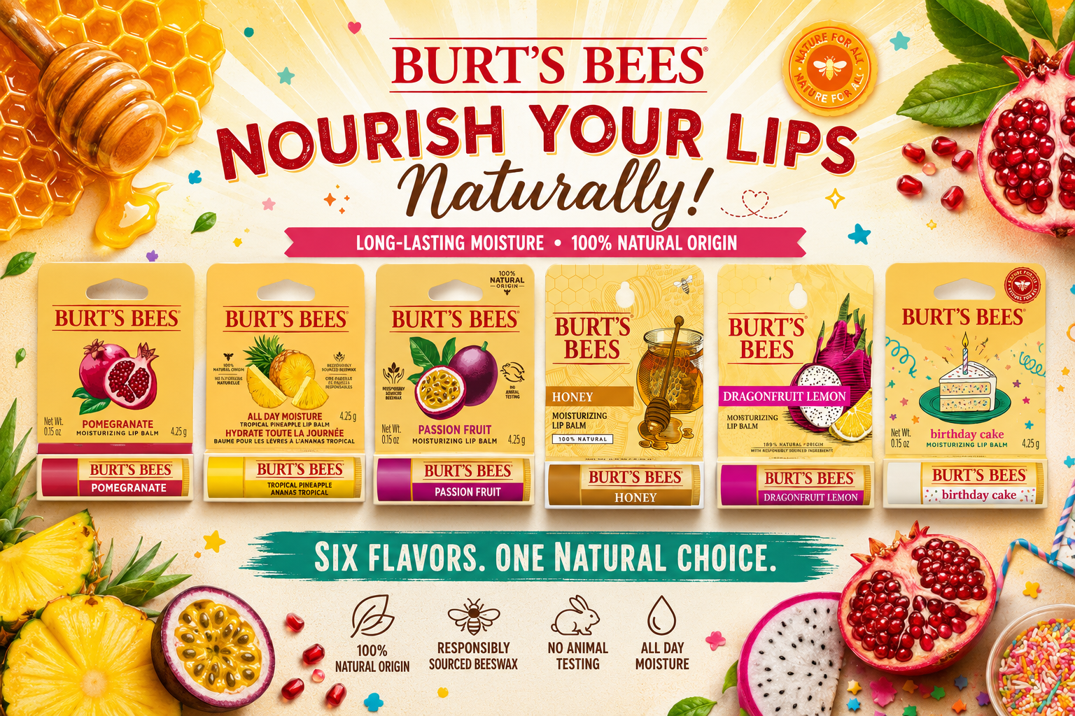 Burt's Bees Lip Balm 1CT (C48) product image