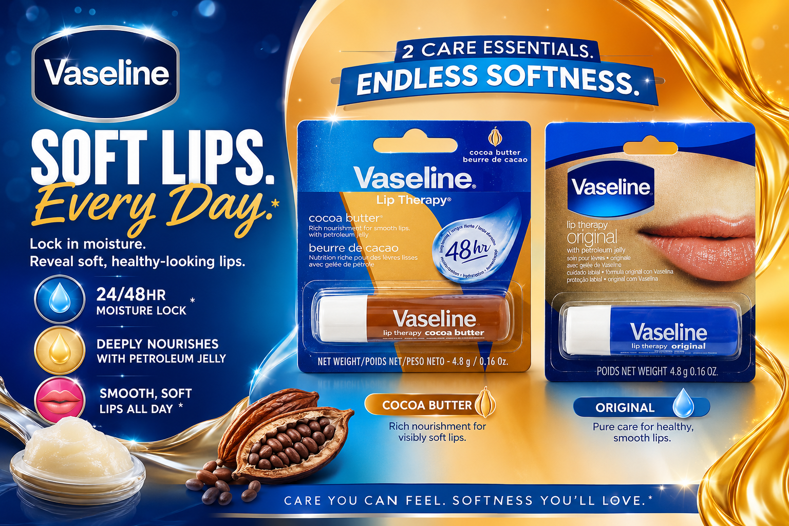 Vaseline Lip Therapy 0.16OZ (C24) product image
