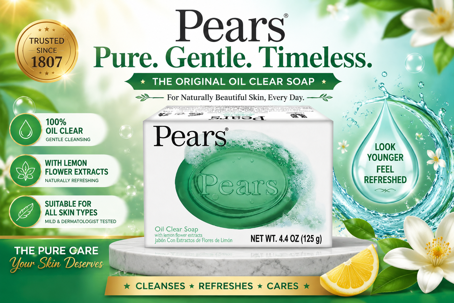 Soap Pears 4.4OZ 1CT (C12) product image
