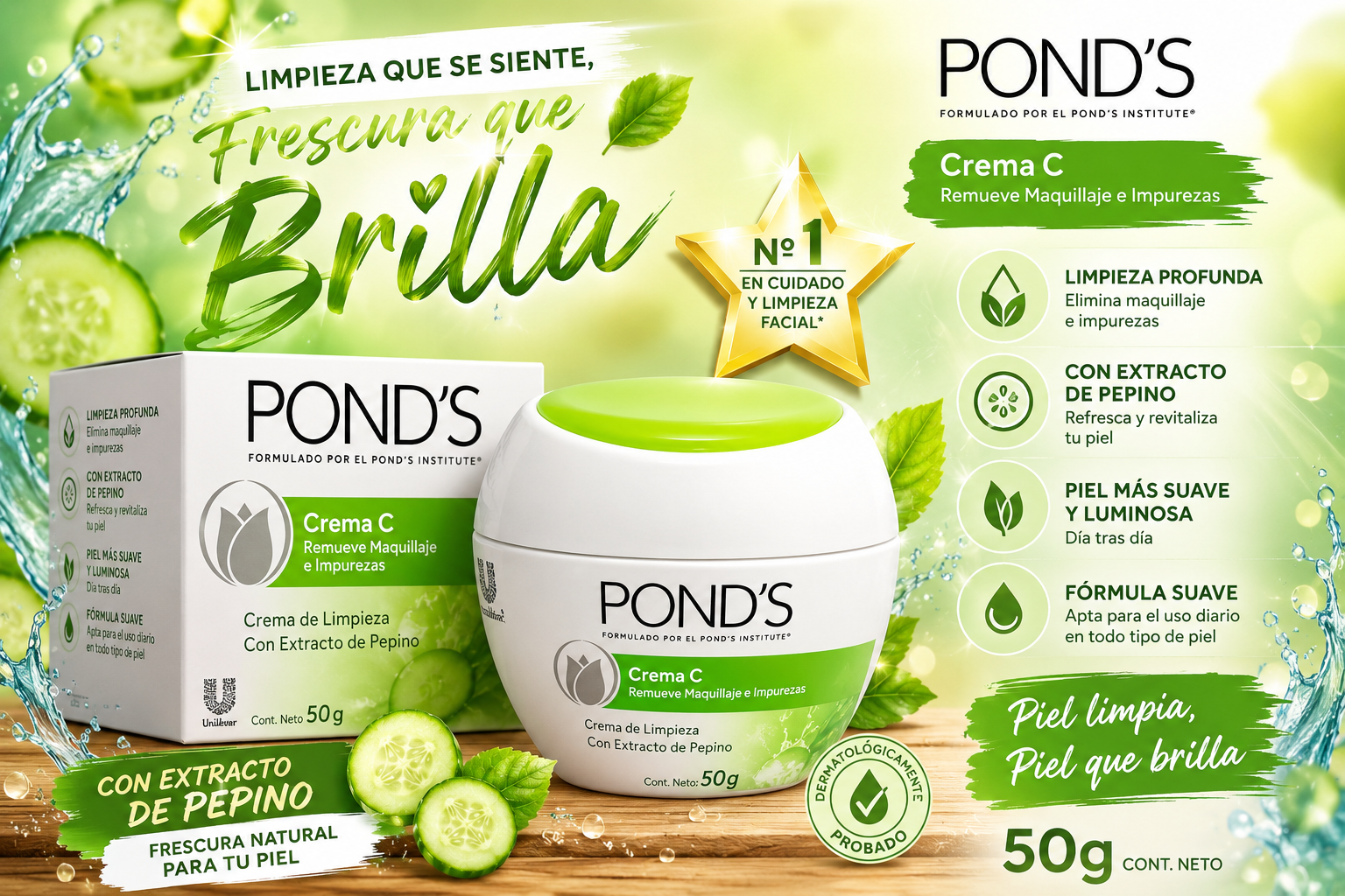 Ponds Cream C 50G Crema S 1CT (C24) product image