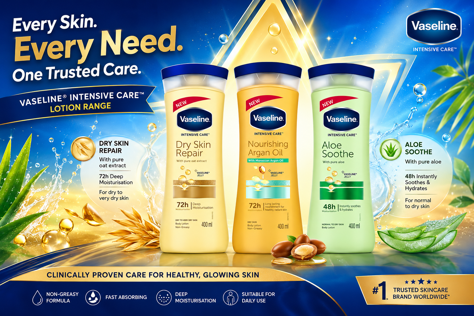 Vaseline Intensive Care 13.52Oz (C48) product image