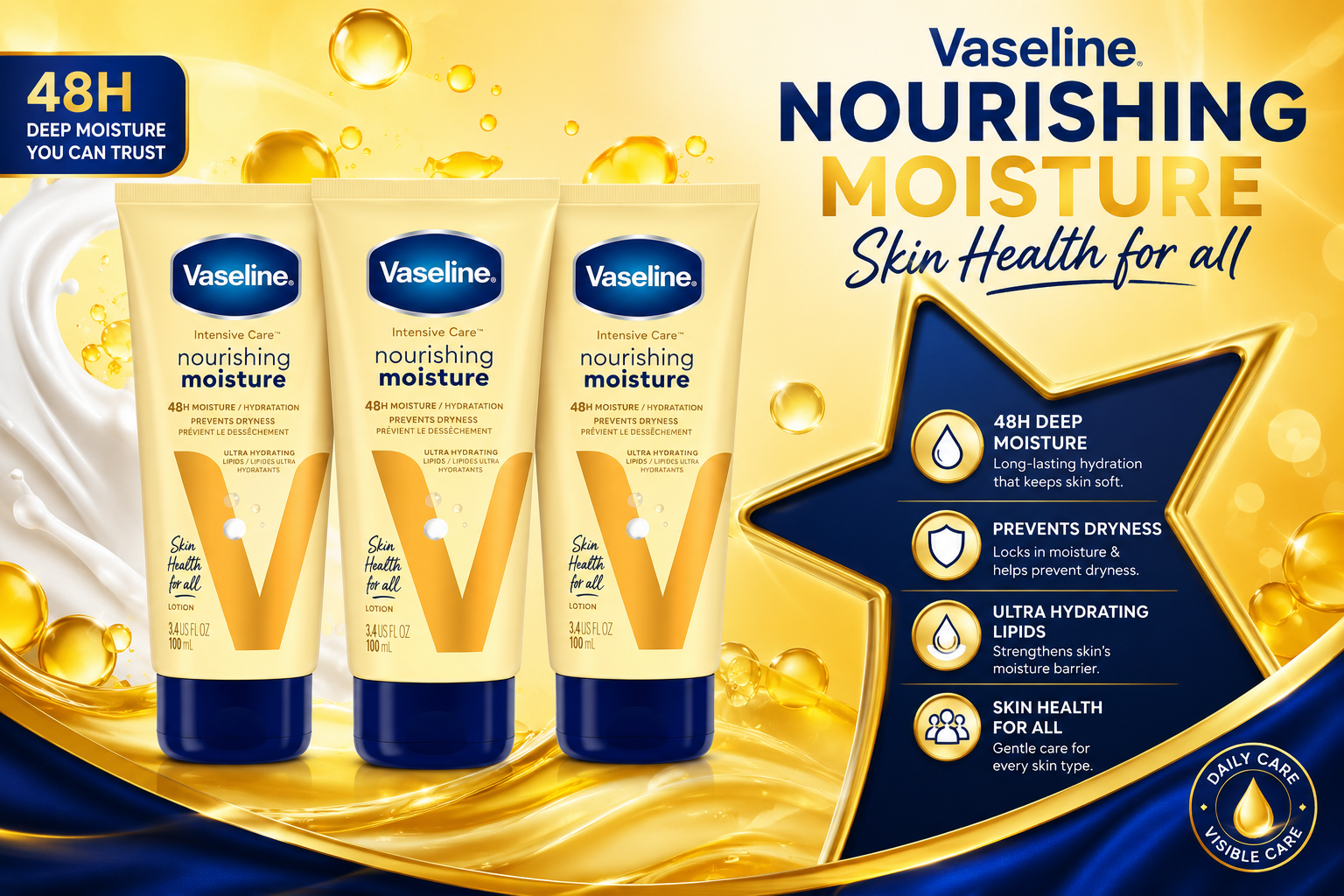 Vaseline Intensive Care Essential Healing 3.4Oz 1Ct (C12) product image