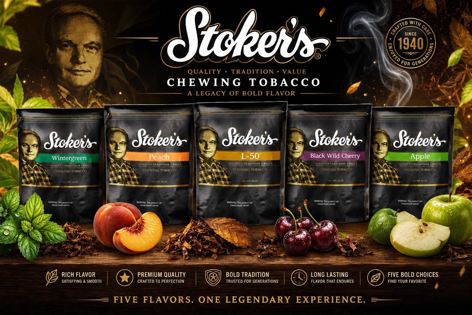 Tob L/L Stoker 16OZ - 6CT (C4) product image