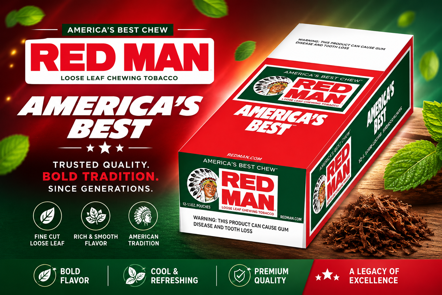 Tob L/L Redman America'S Best Chew 12CT (C12) product image