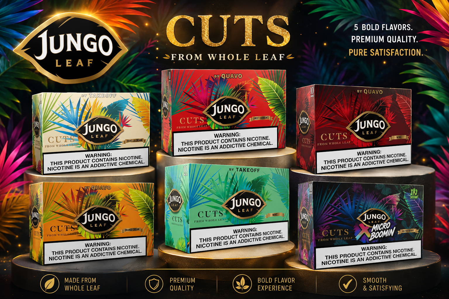 Tob Jungo Leaf Pre-Cut 10PK (C28) product image