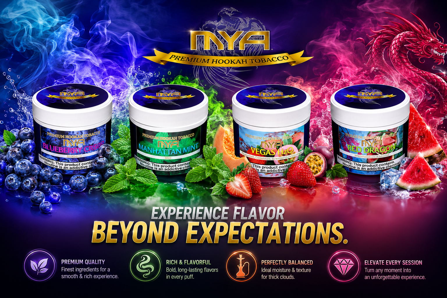 Tob Hookah Mya 250G 1CT (C12) product image