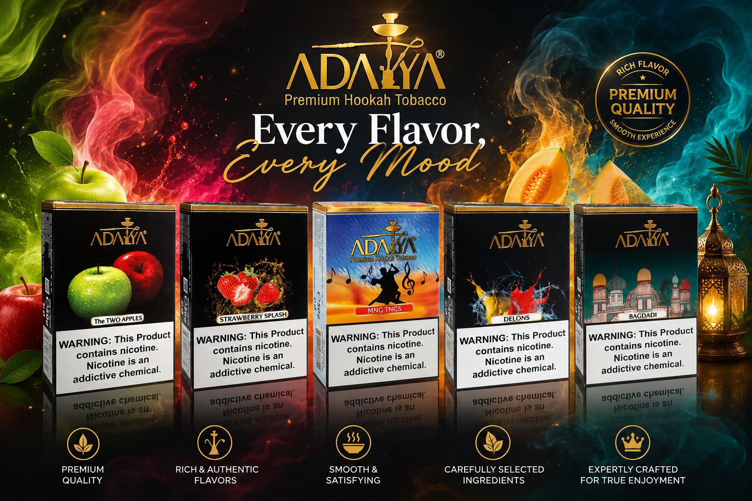 Tob Hookah Adalya 50G 10CT (C12) product image