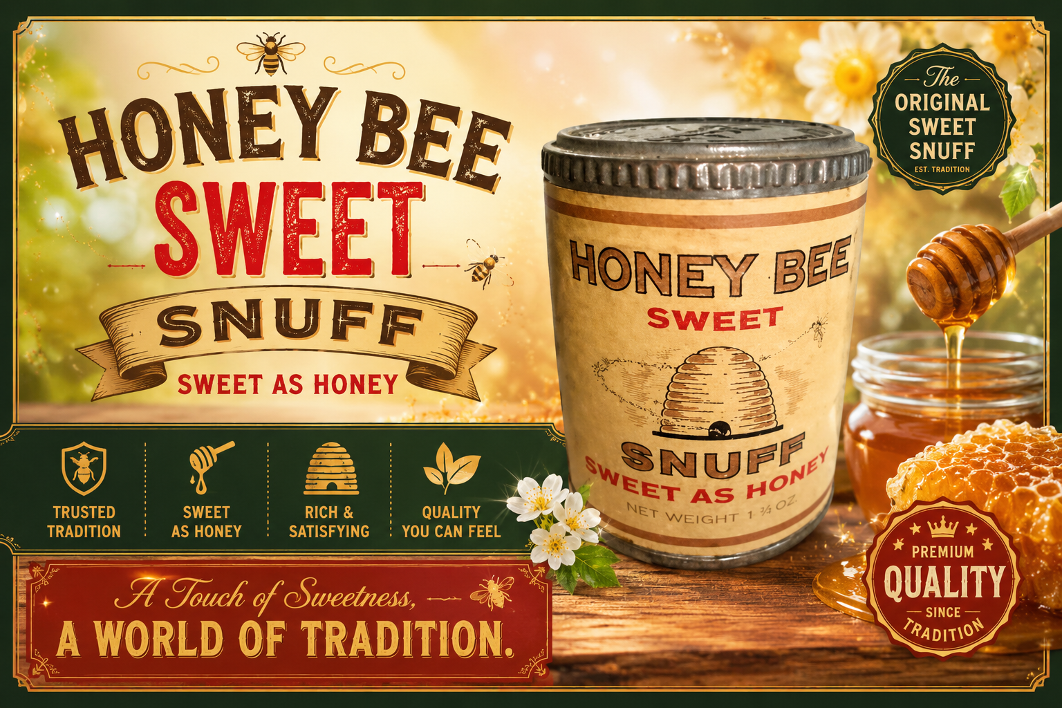 Tob Snuff Honey Bee Sweet Tc 1CT (C12) product image
