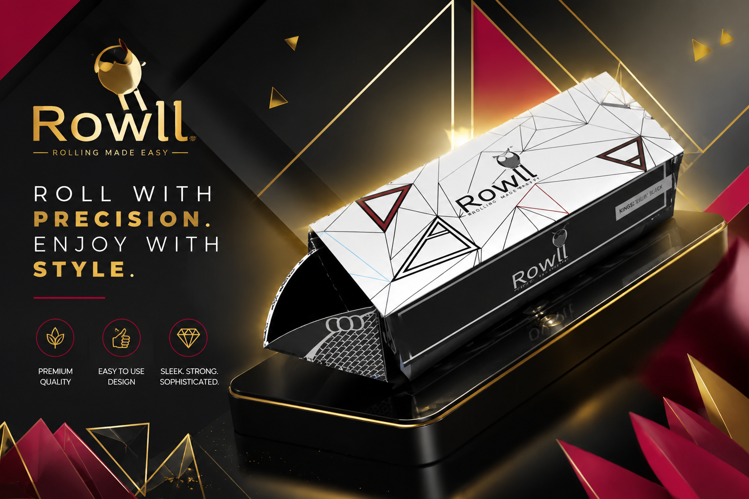 CP Rowii 20CT King Size Slim Extra Thin (32 Papers) product image