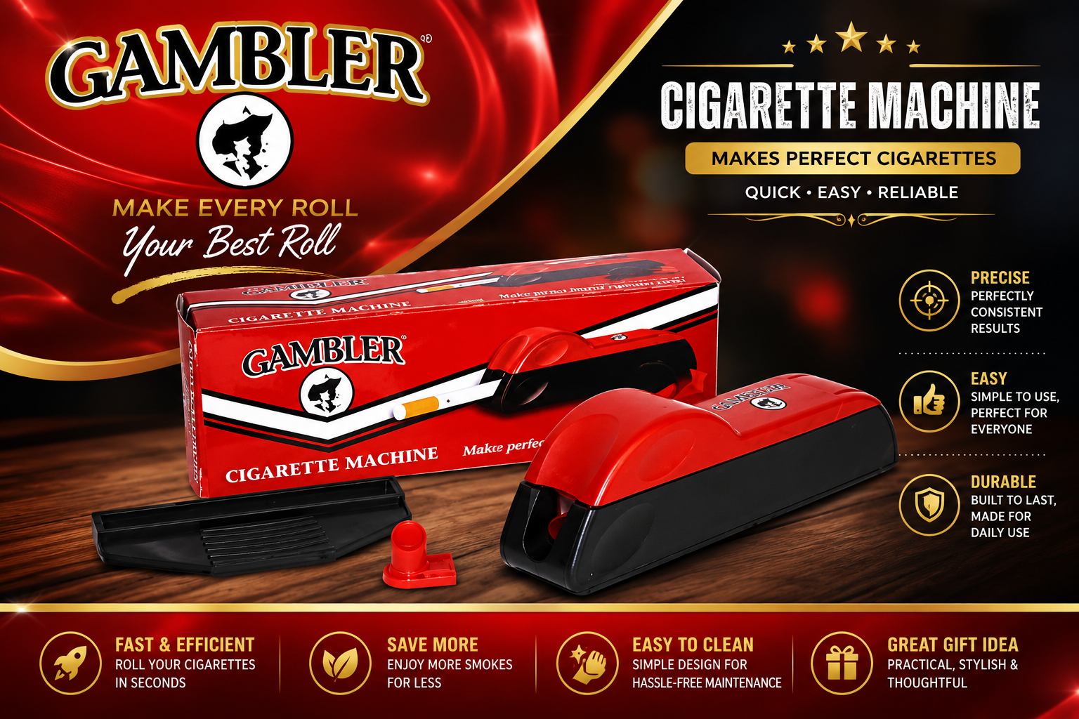 CP Gambler Cig Machine 100Mm (C4) product image
