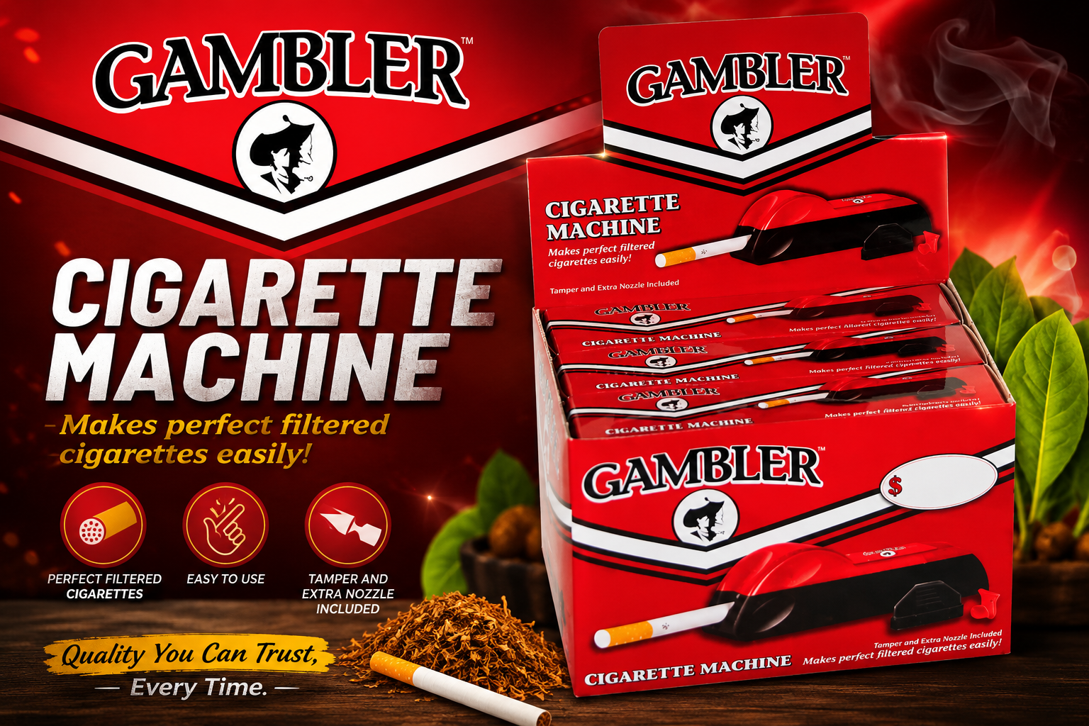 CP  Gambler Cig Machine Tc Injector product image