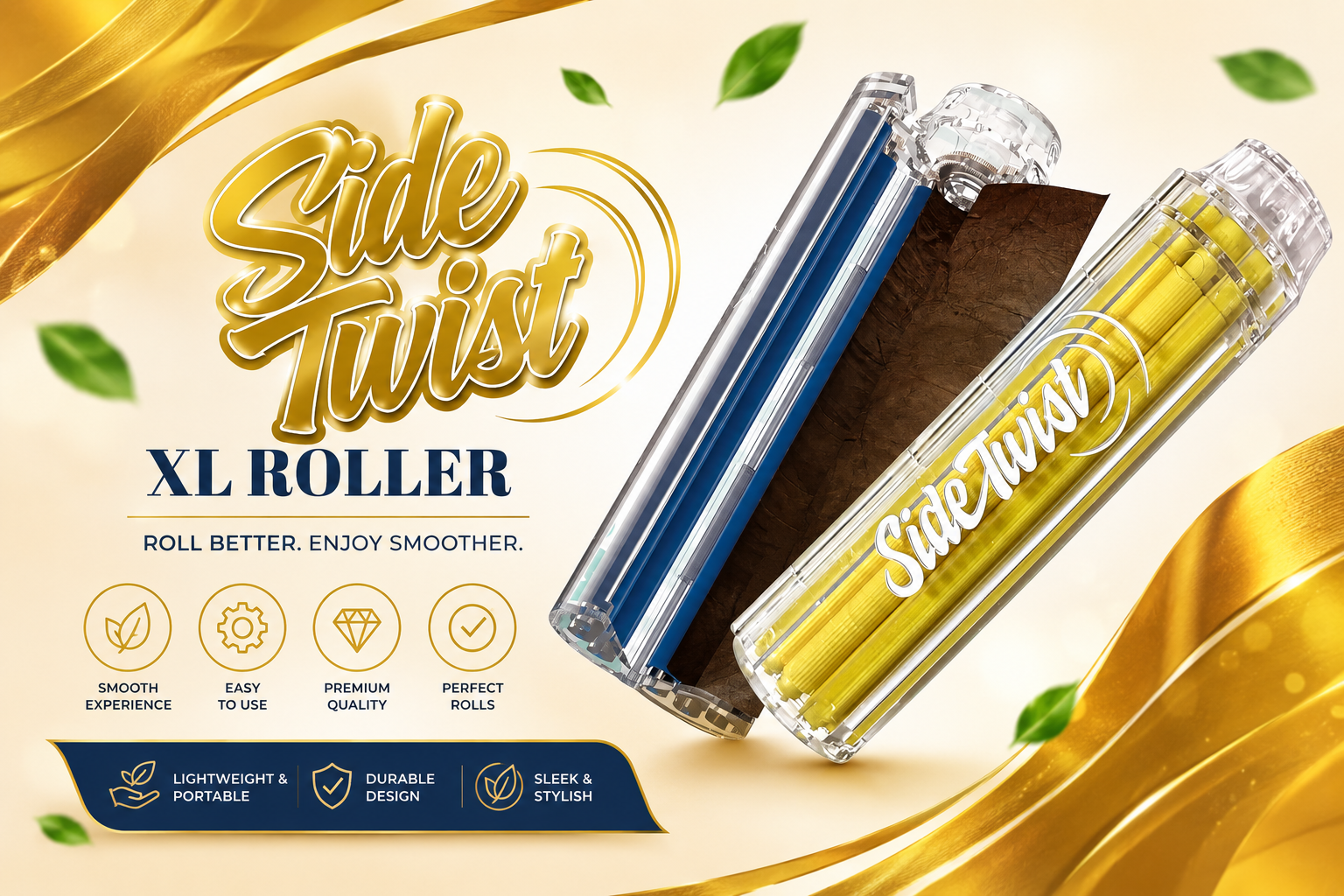 CP  Side Twist Xl Blunt Rolling Machine 6 Roller Display product image