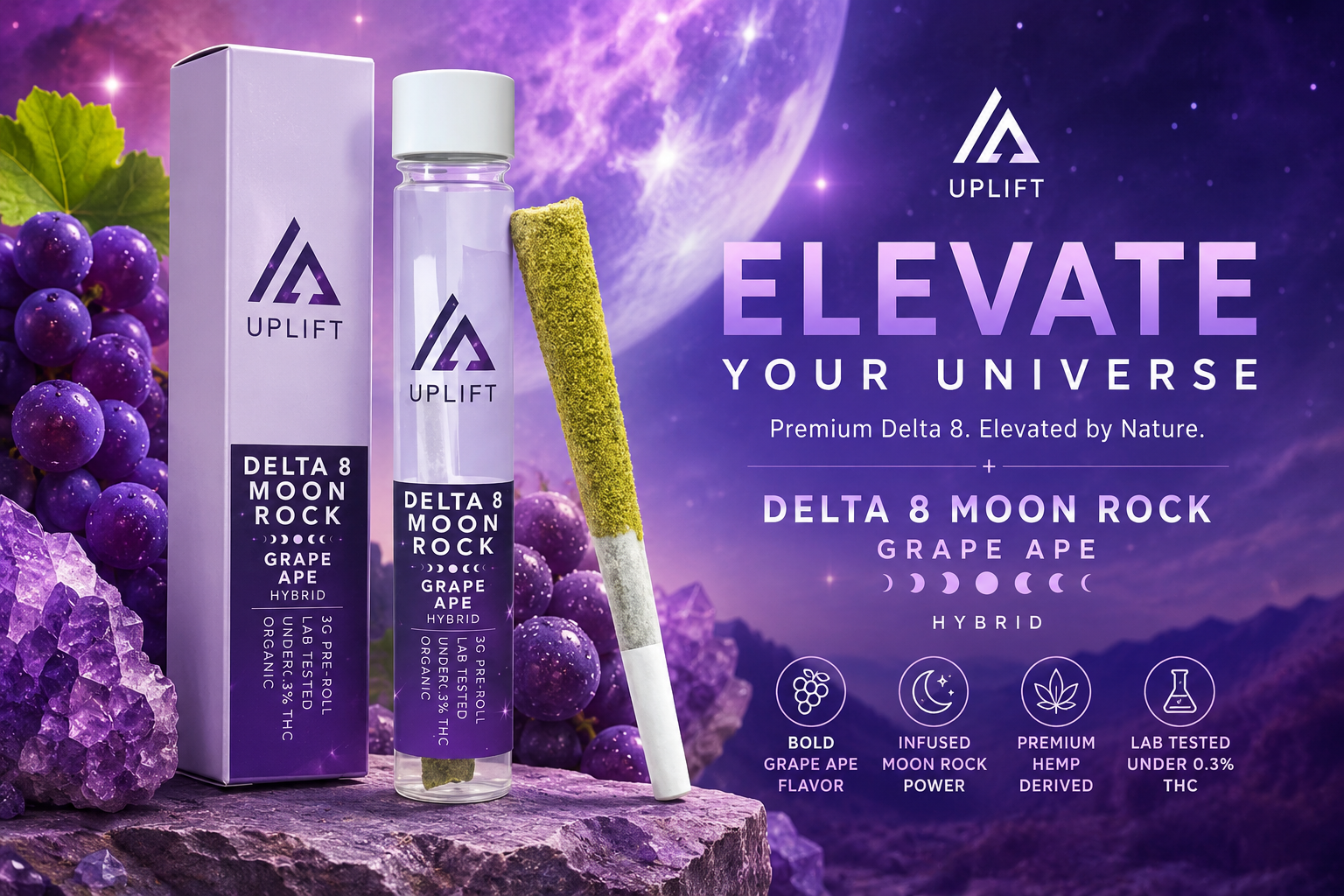 Vita Mojo Zilla 1CT-7GM Live Resin Delta 10 Moon Rock Flower (C10) product image