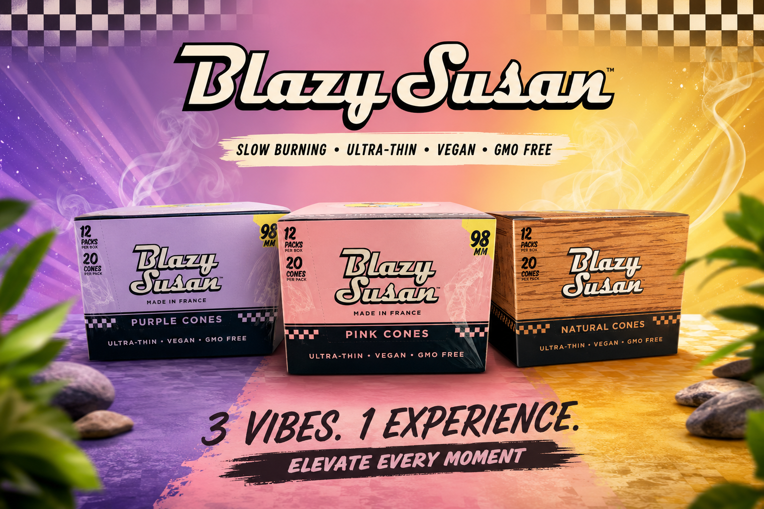CP Blazy Susan Cones 98Mm 20/PK 12CT (C36) product image