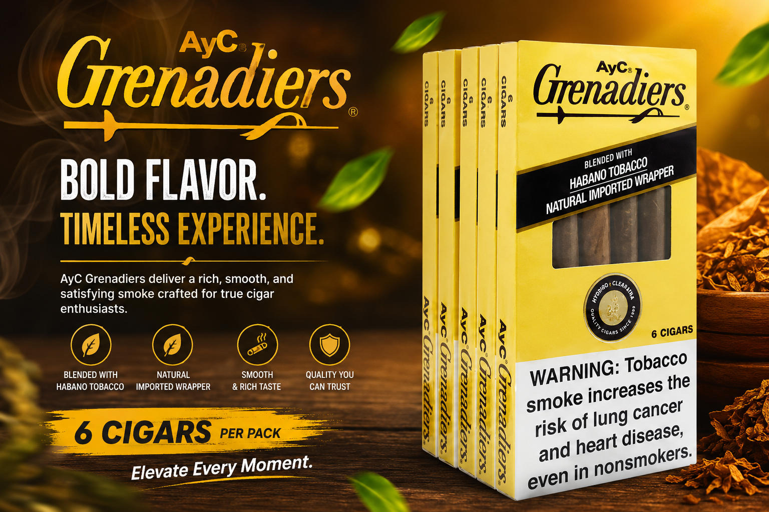 CGR Ayc Grenadiers 50CT Natural Dark   product image