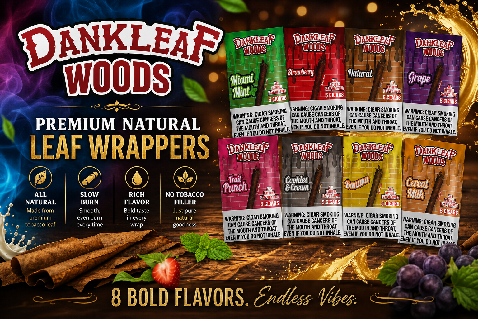 CGR Dankleaf Woods 5/$3.99 8CT (C30) product image