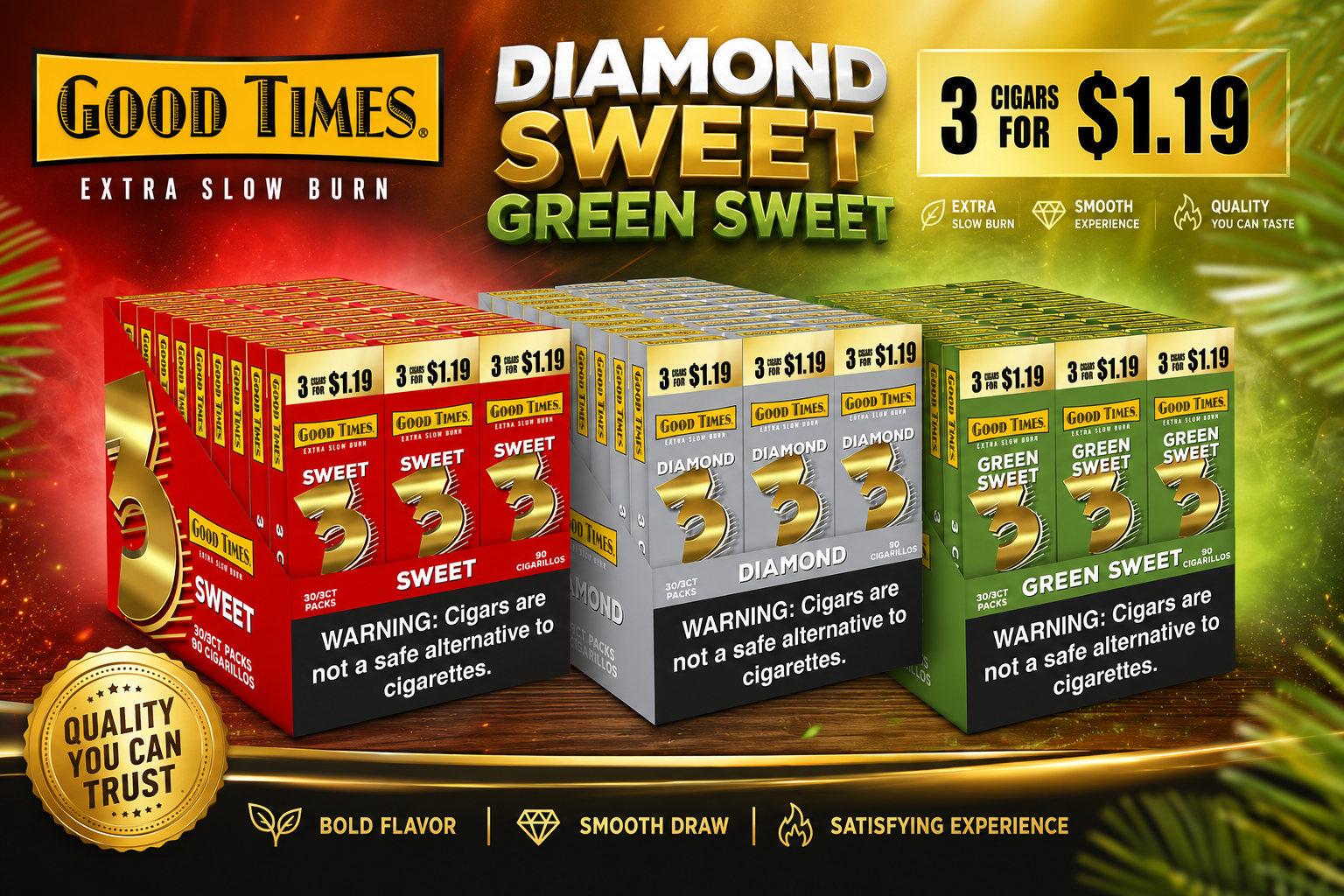 CGR Good Times 3/$1.19 30CT (C24) product image