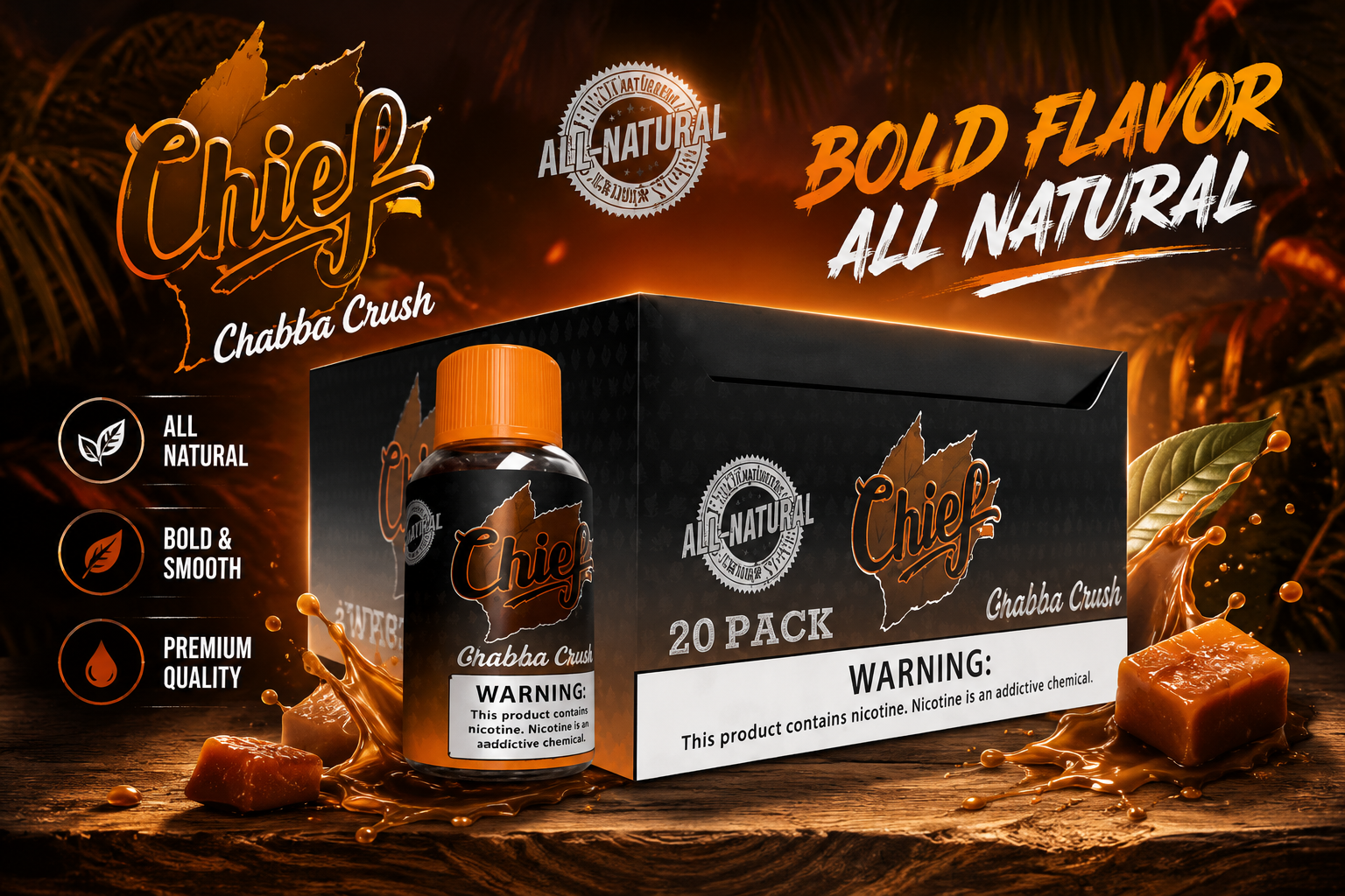 Tob Chief Grabba Crush 20CT Box (C40) product image