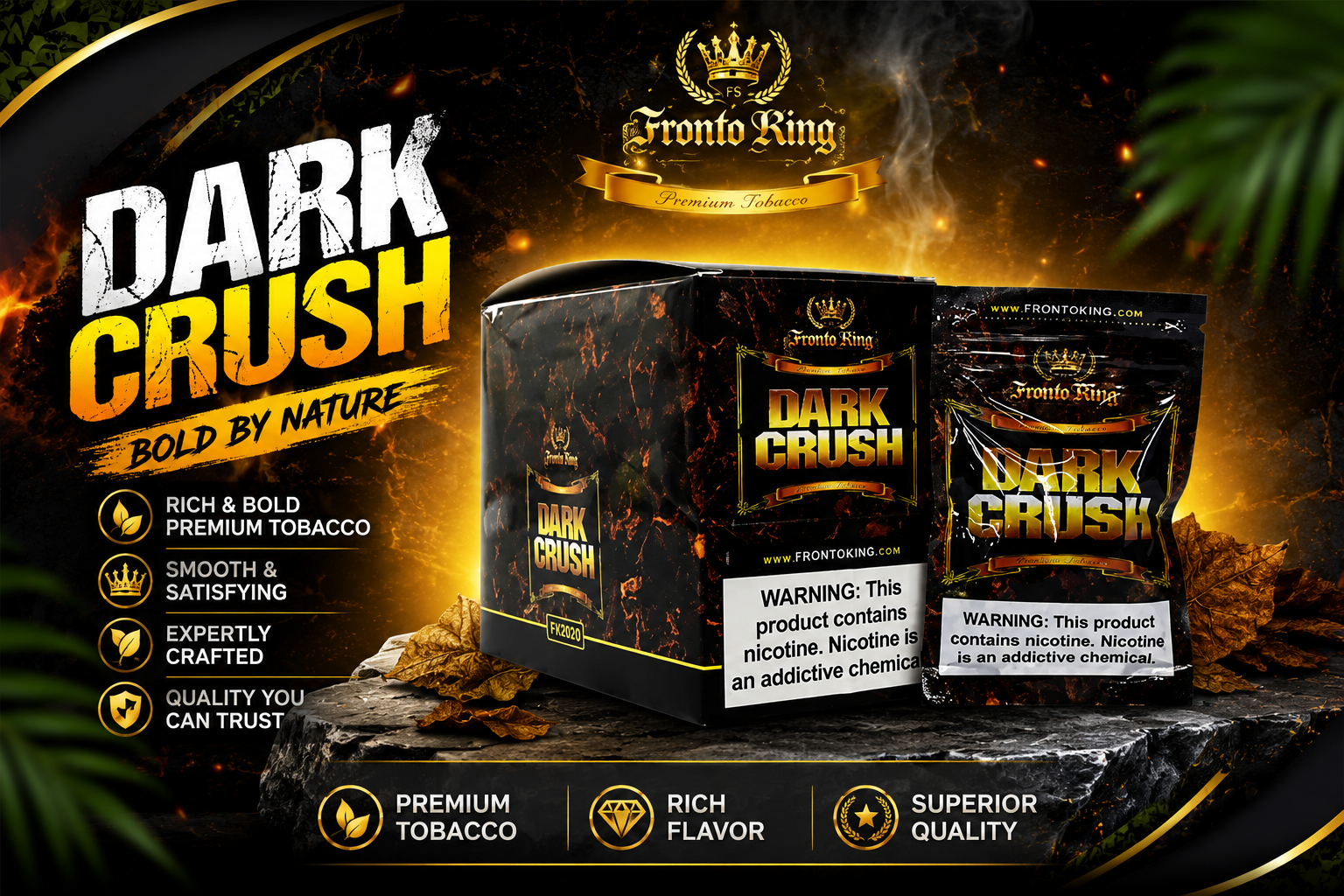 Tob Kxng Crush Dark 16CT (C50) product image