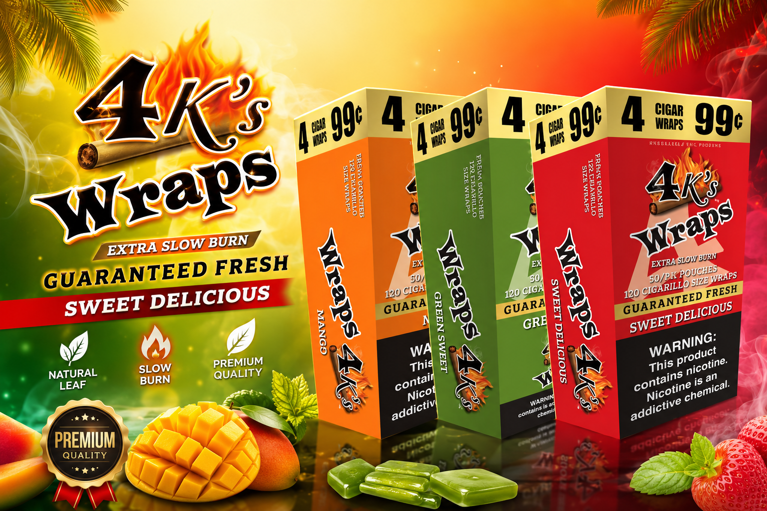 CP Good Times 4Ks Wrap 4F99 30CT (C25) product image