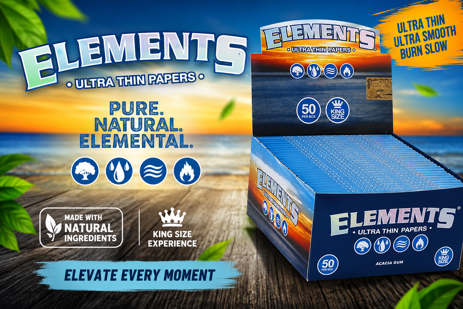 CP Elements Pre-Rolled Tips 20CT product image