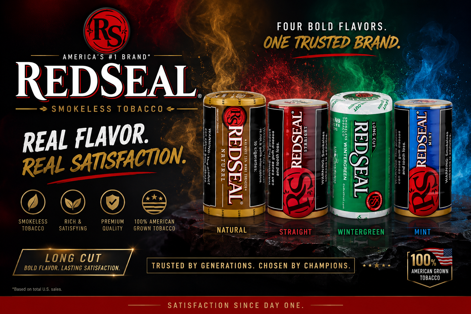 Tob Snuff Red Seal 5CT Can (C18) product image