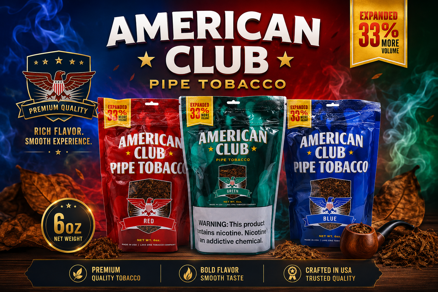 Tob American Club 6OZ (C24) product image