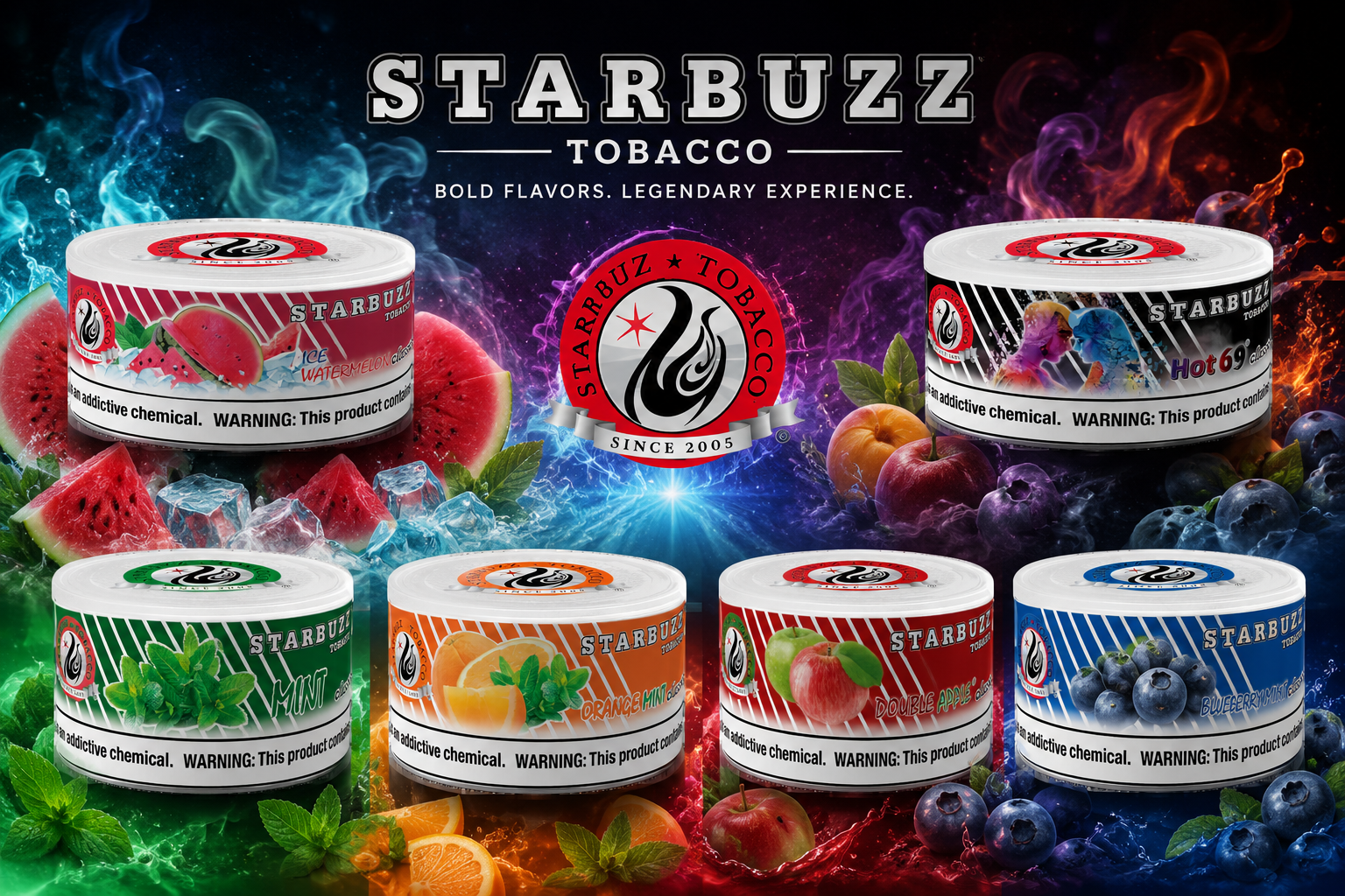 Tob Hookah Starbuzz Classic 1KG 1CT (C6) product image