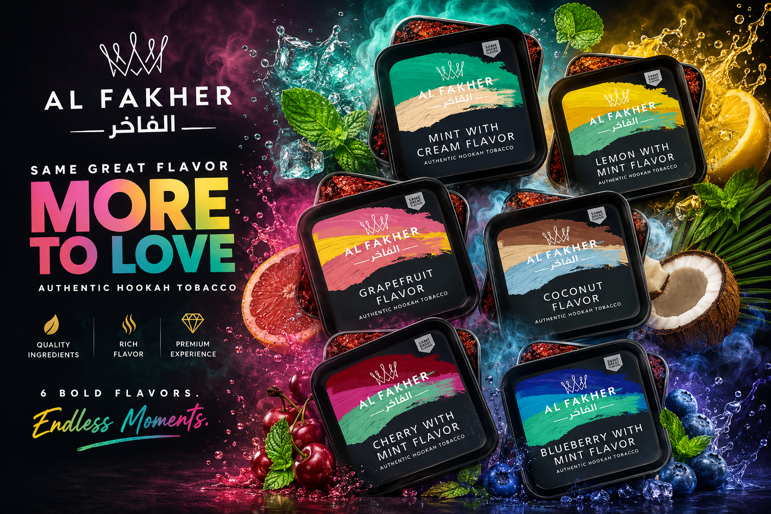 Tob Hookah Al Fakher 250G (C24) product image