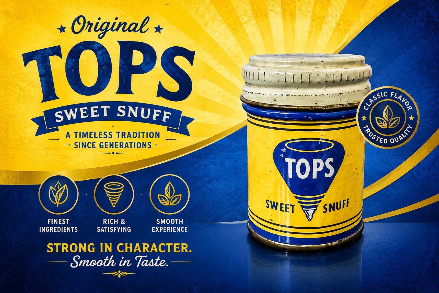 Tob Snuff Tops Sweet 12CT (C12) product image