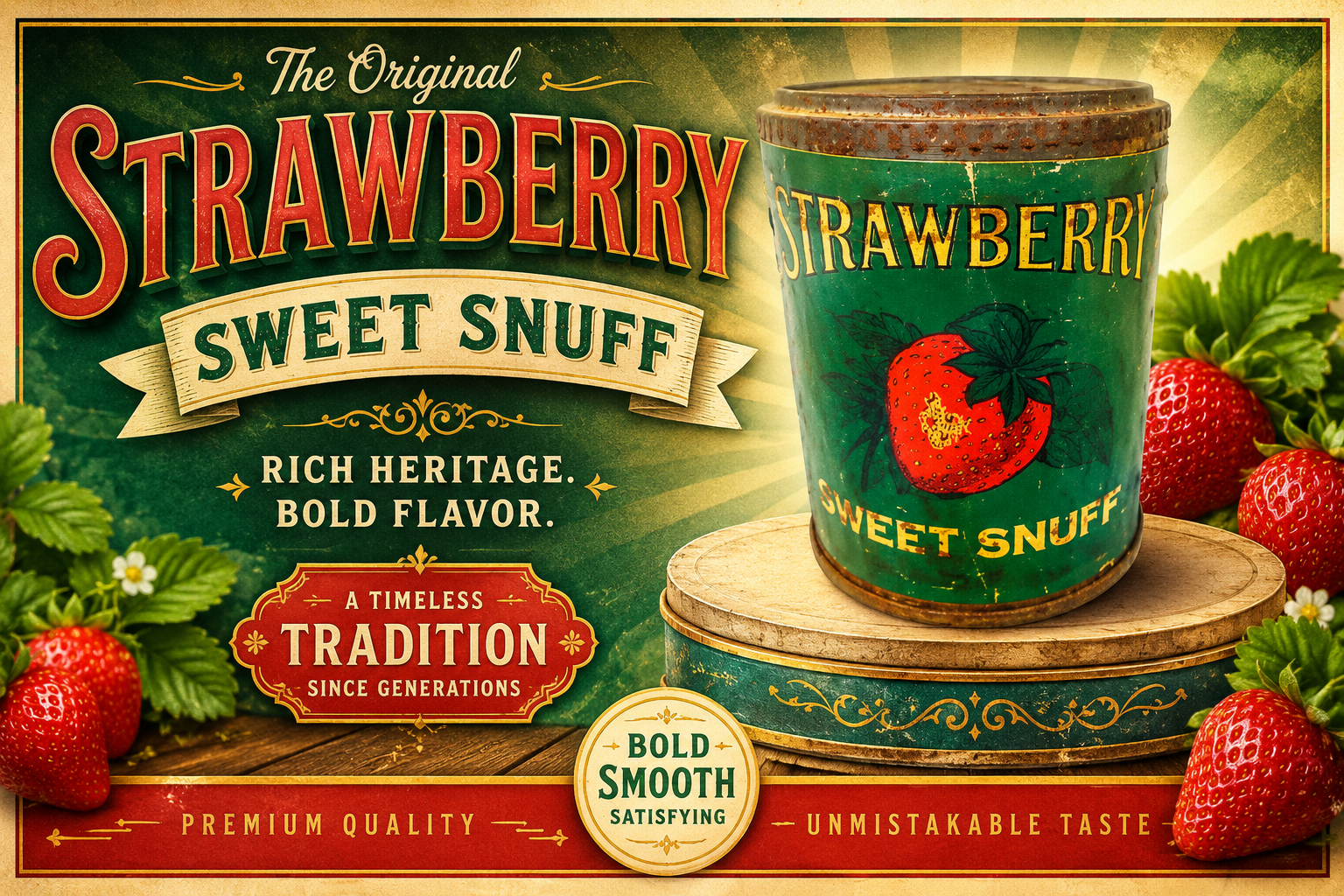 Tob Snuff Strawberry Sweet Tc  C12) product image