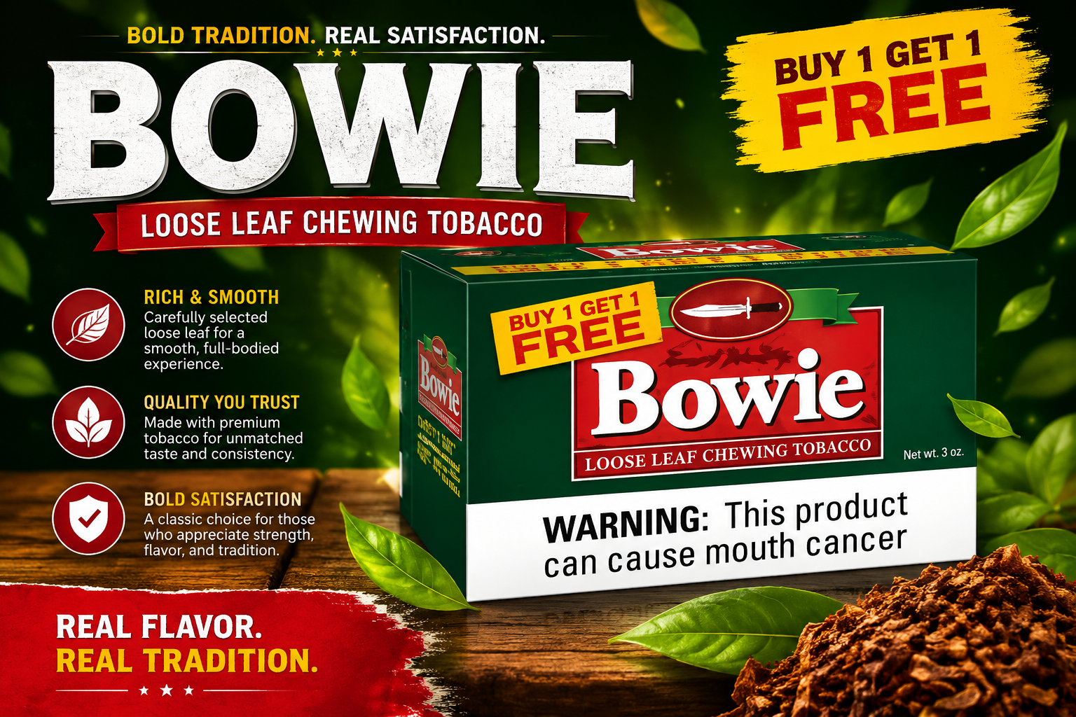Tob L/L Bowie Chew B1G1 (C12) product image