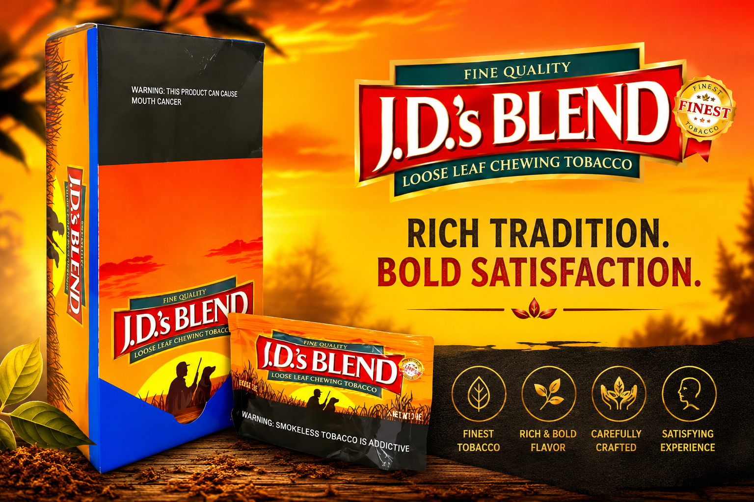 Tob L/L Jd'S Blend 3OZ 12CT  (C12) product image